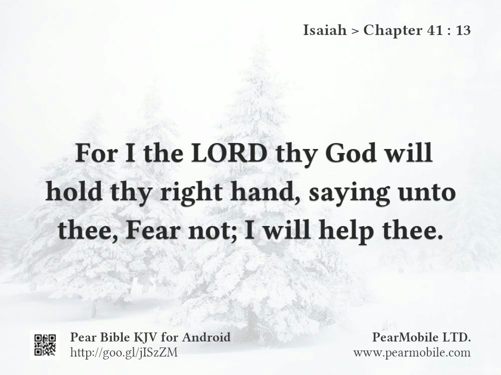 Isaiah, Chapter 41:13